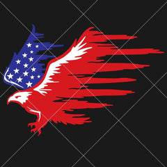 Patriotic American Eagle Flag 4Th Of July Svg Png Dxf Eps Svg Dxf Png Cutting File