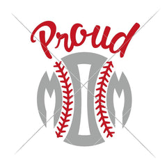 Proud Baseball Mom Svg Png Dxf Eps Svg Dxf Png Cutting File