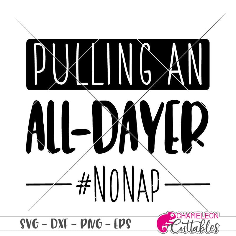 Pulling and All-Dayer svg png dxf eps SVG DXF PNG Cutting File