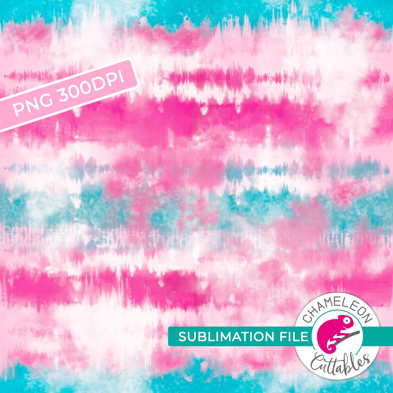 Seamless Tie Dye Watercolor Pattern Sublimation design Pink Teal PNG file Sublimation PNG