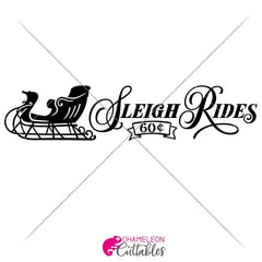 Sleigh Rides Horizontal Svg Png Dxf Eps Svg Dxf Png Cutting File