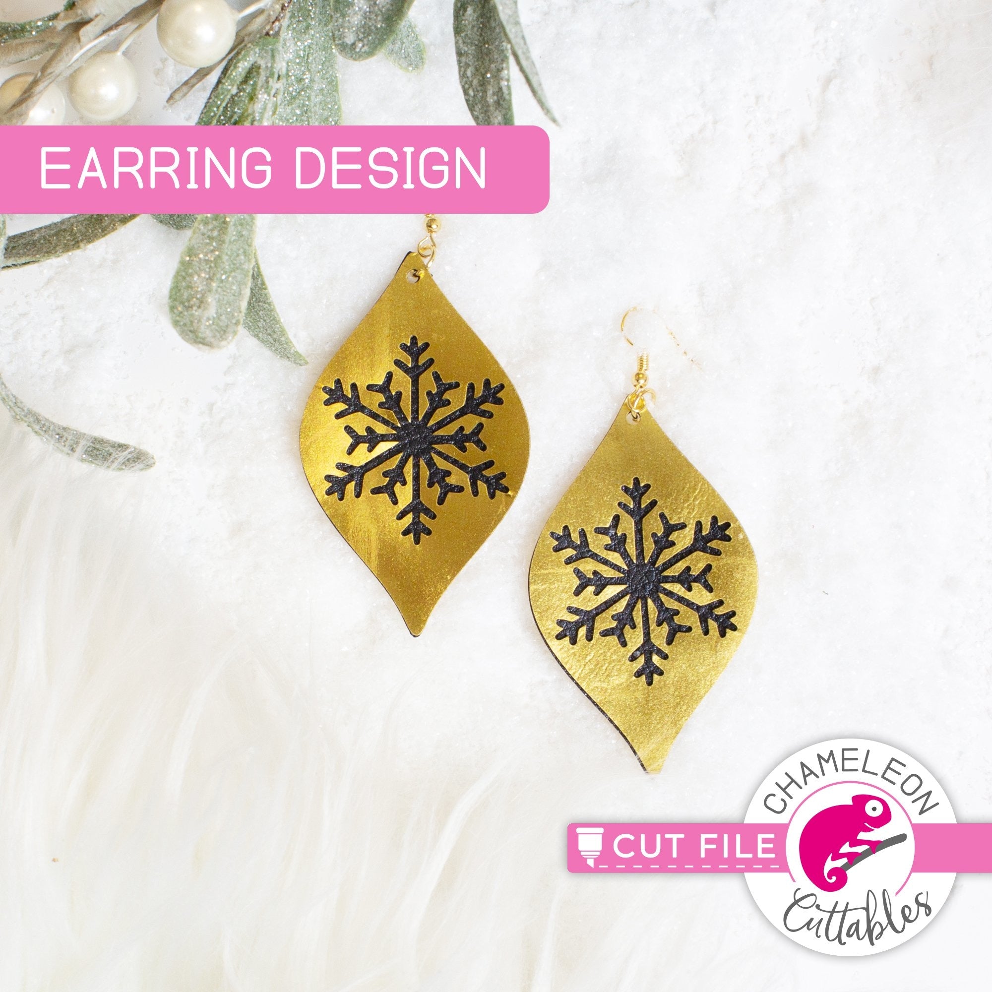 Buy Lined Long Leaf Laser Engraved Earrings Digital Download Online in  India - Etsy