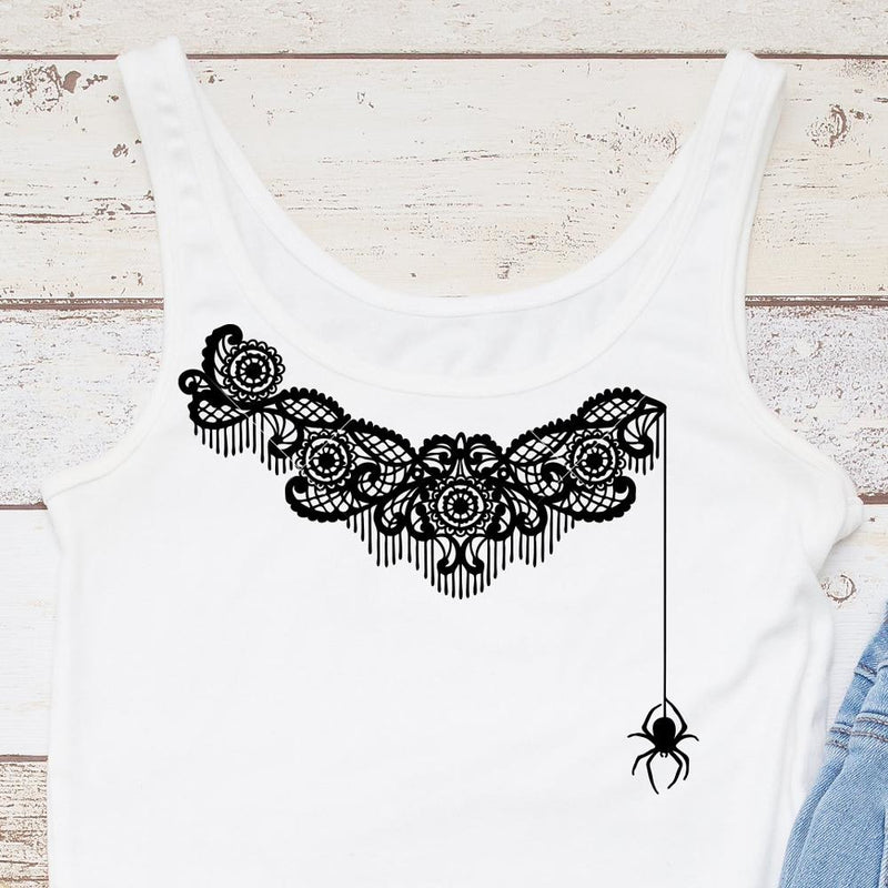 Spider Lace Unfinished For Shirt Svg Png Dxf Eps Svg Dxf Png Cutting File