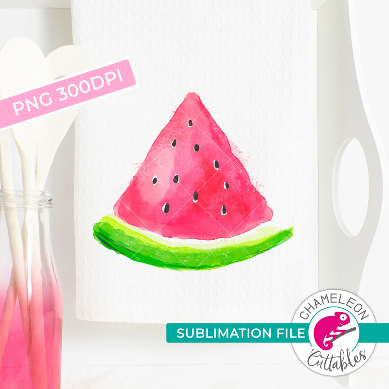 Sublimation design watermelon watercolor PNG file Sublimation PNG