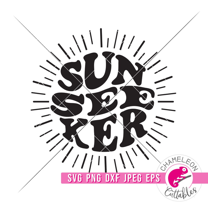Sunseeker Retro svg png dxf eps jpeg SVG DXF PNG Cutting File