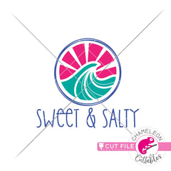 Sweet and salty candy wave svg png dxf eps jpeg SVG DXF PNG Cutting File