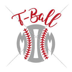 T-Ball Mom Svg Png Dxf Eps Svg Dxf Png Cutting File