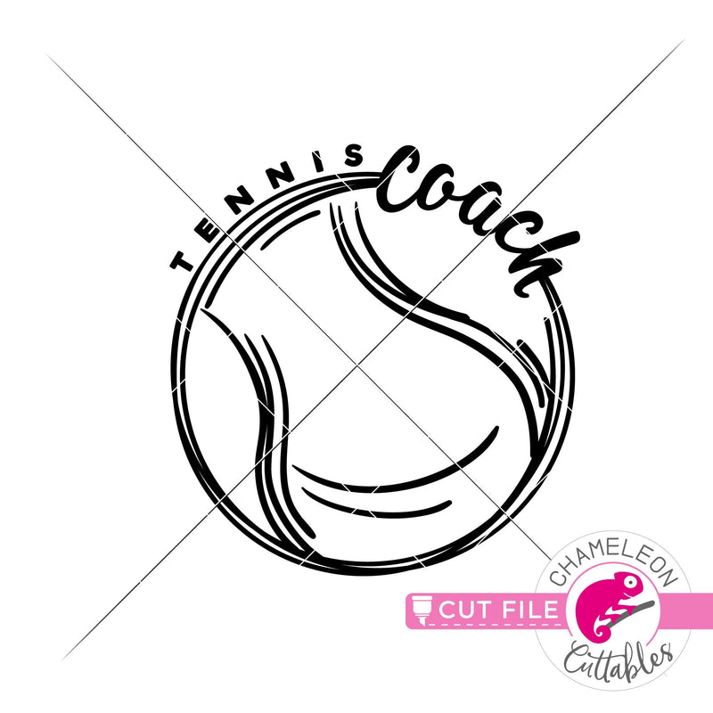 Tennis Coach Sketch Drawing svg png dxf eps jpeg SVG DXF PNG Cutting File