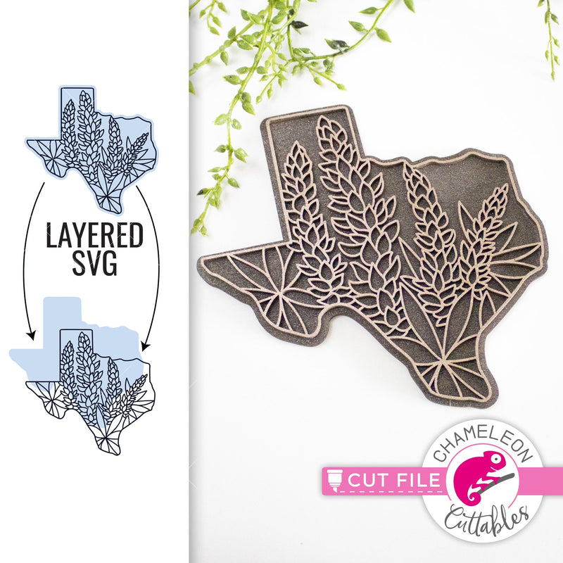Texas state flower SVG png dxf eps jpeg SVG DXF PNG Cutting File