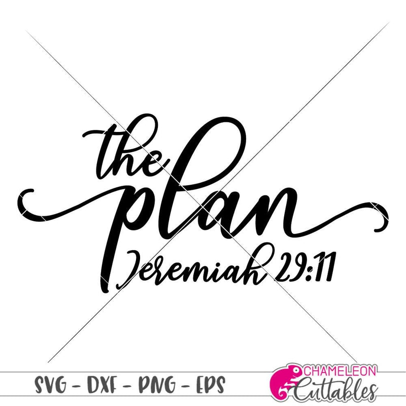 The Plan svg png dxf eps SVG DXF PNG Cutting File
