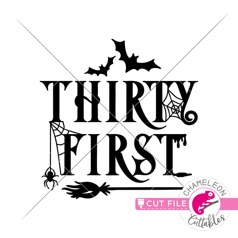 Thirty First Halloween svg png dxf eps jpeg SVG DXF PNG Cutting File