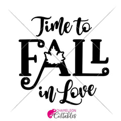 Time To Fall In Love Svg Png Dxf Eps Svg Dxf Png Cutting File