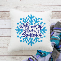 Wake Me Up When Its Summer Svg Png Dxf Eps Svg Dxf Png Cutting File