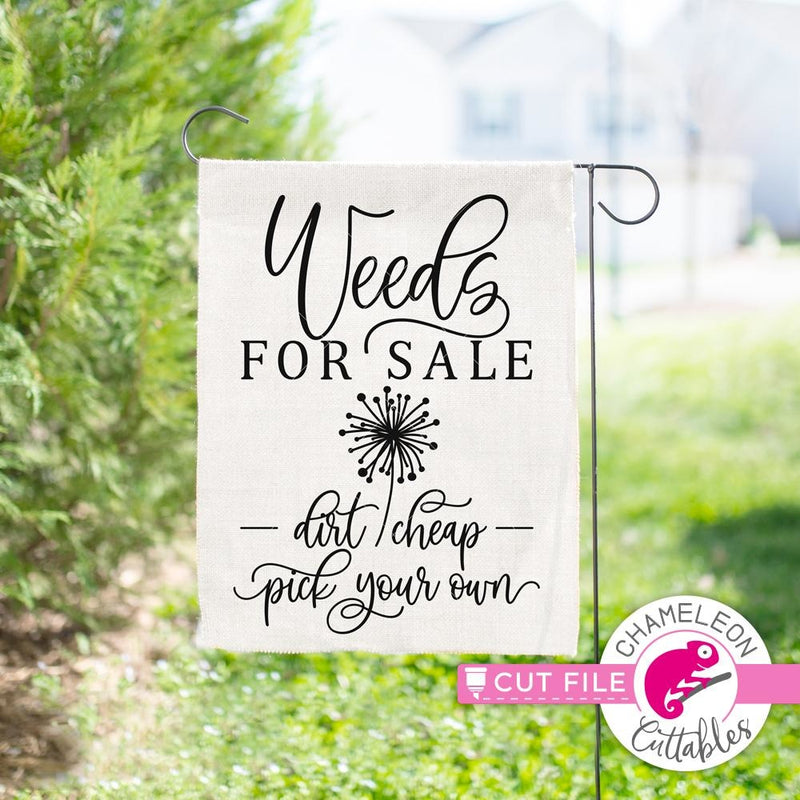 Weeds for Sale svg png dxf eps SVG DXF PNG Cutting File