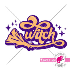 Witch Halloween svg png dxf eps jpeg SVG DXF PNG Cutting File